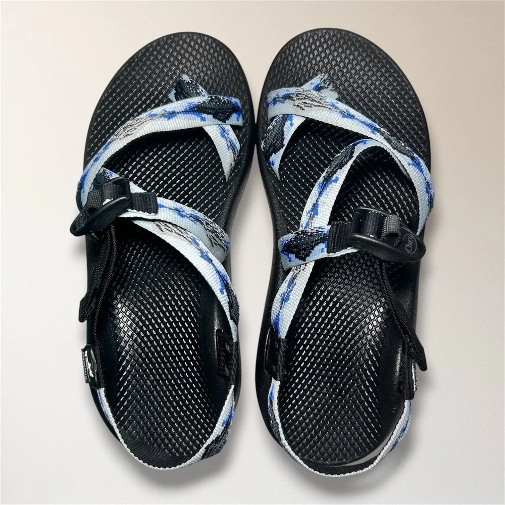 Chaco Z/2 National Park Glacier Hiking Blue Sandals Men's 10 Travel Outdoor